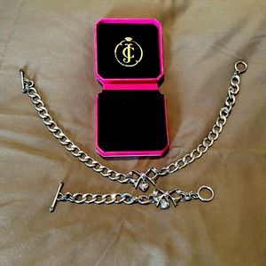 Juicy Couture Heart Wish Bracelet and Necklace